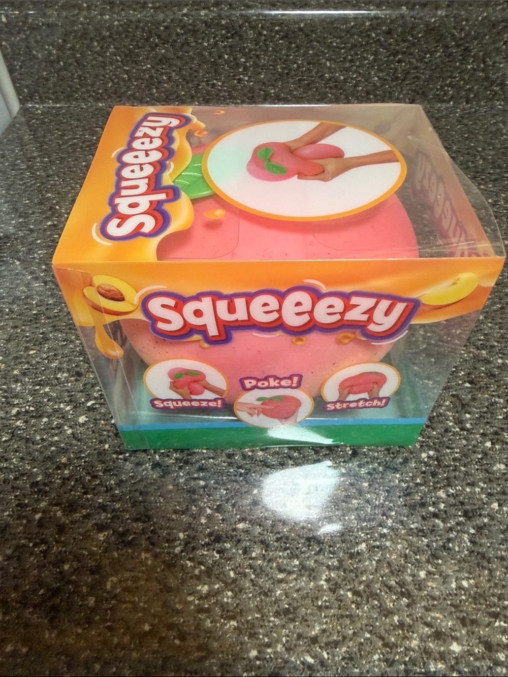 Viral! Squeeezy peach Squishy Toy by Squeeze